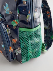 Cath Kidston Navy Space Bear Large Backpack - Image 7 of 8