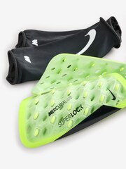 Nike Yellow Mercurial Lite SuperLock Football Shin Guards - Image 3 of 3