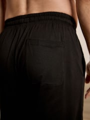 Black/Grey Cuffed Lasting Fresh Rich Pyjama Bottoms 2 Pack - Image 9 of 15
