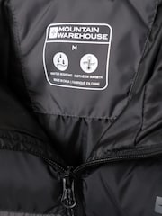 Mountain Warehouse Dark Grey Seasons II Mens Water Resistant Padded Jacket - Image 4 of 4