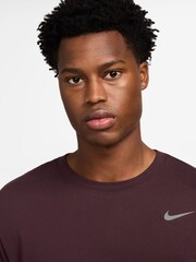 Nike Burgundy Crush Dri-FIT Training T-Shirt - Image 3 of 3