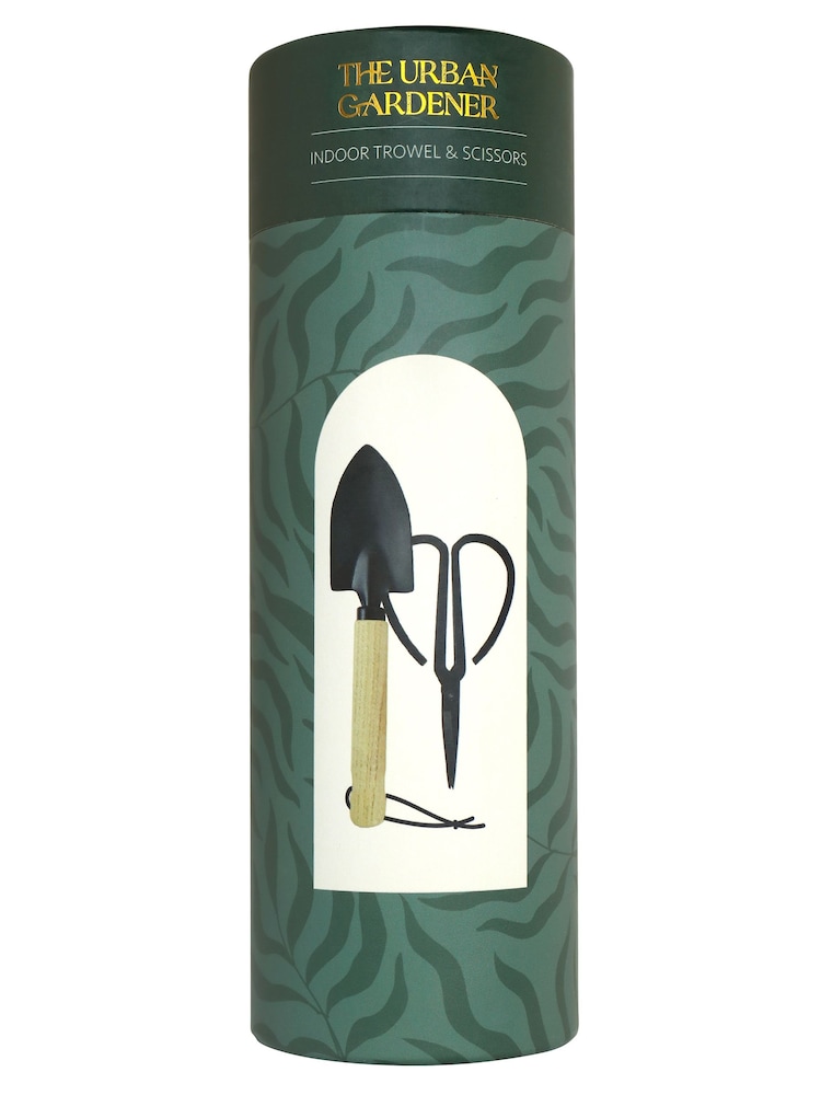 Portico Designs Black The Urban Gardener Mini Trowel and Indoor Plant Scissors - Image 2 of 3