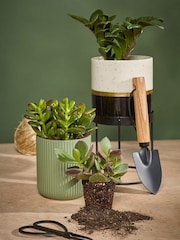 Portico Designs Black The Urban Gardener Mini Trowel and Indoor Plant Scissors - Image 3 of 3