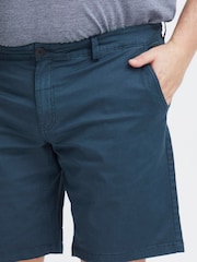 Blend Blue Stretch Chino Shorts - Image 3 of 5