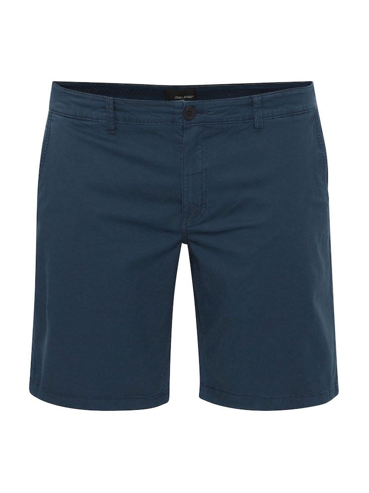 Blend Blue Stretch Chino Shorts - Image 5 of 5