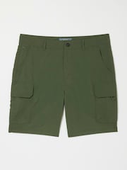 FatFace Green Snowdon Hybrid Cargo Shorts - Image 4 of 4