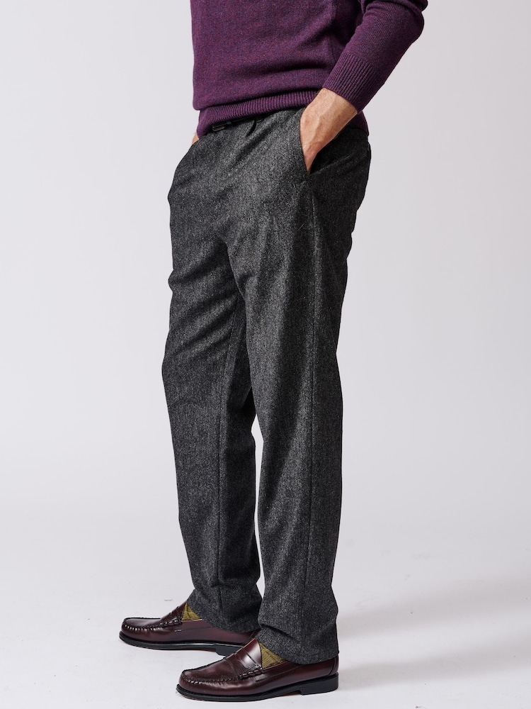 Aubin Helethorpe Wool Trousers - Image 4 of 8