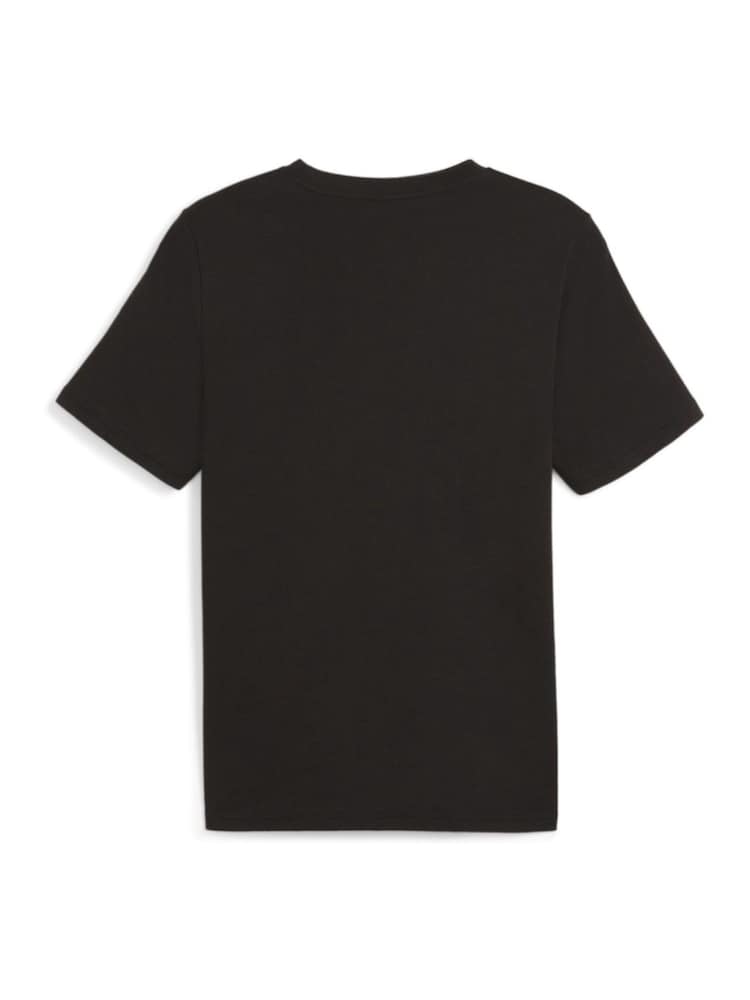 Puma Black Mens Graphics Execution 100% Cotton T-Shirt - Image 2 of 2
