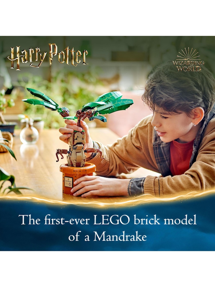 LEGO Harry Potter Mandrake Magical Plant Toy - Image 10 of 10