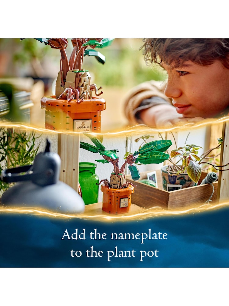 LEGO Harry Potter Mandrake Magical Plant Toy - Image 3 of 8