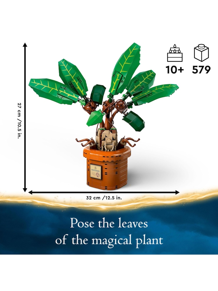 LEGO Harry Potter Mandrake Magical Plant Toy - Image 4 of 8