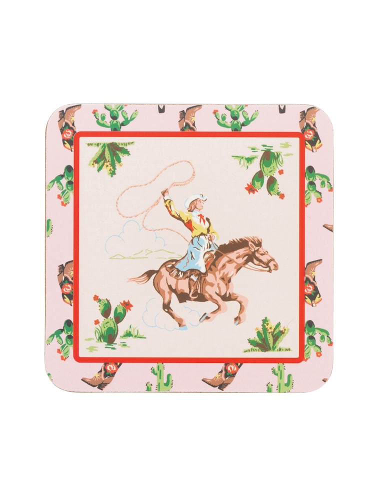 Buy Cath Kidston Cream Cowgirl Rodeo Placemats Coasters from the