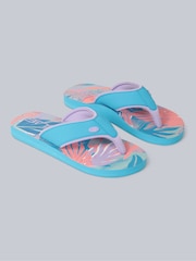 Animal Pink Kids Swish Flip-Flops - Image 1 of 5