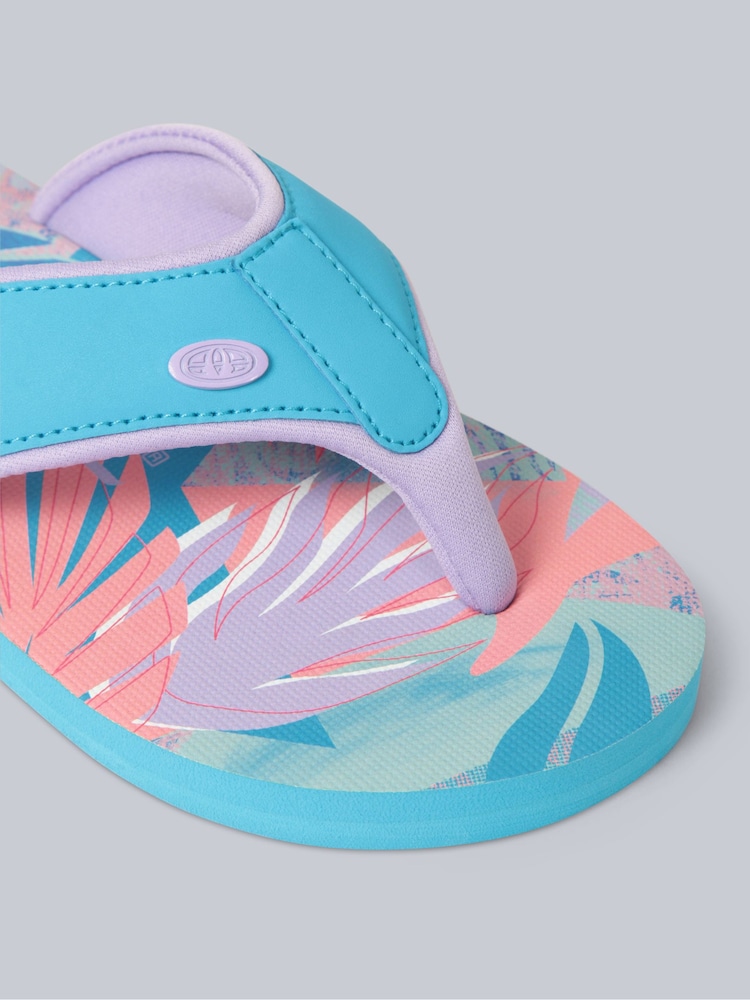 Animal Pink Kids Swish Flip-Flops - Image 4 of 5