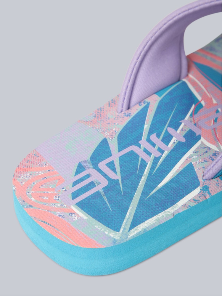 Animal Pink Kids Swish Flip-Flops - Image 5 of 5