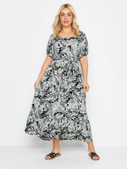Yours Curve Gestuftes Maxikleid - Bild 1 von 4
