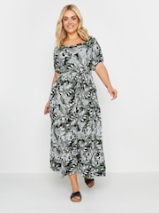 Yours Curve Gestuftes Maxikleid - Bild 2 von 4