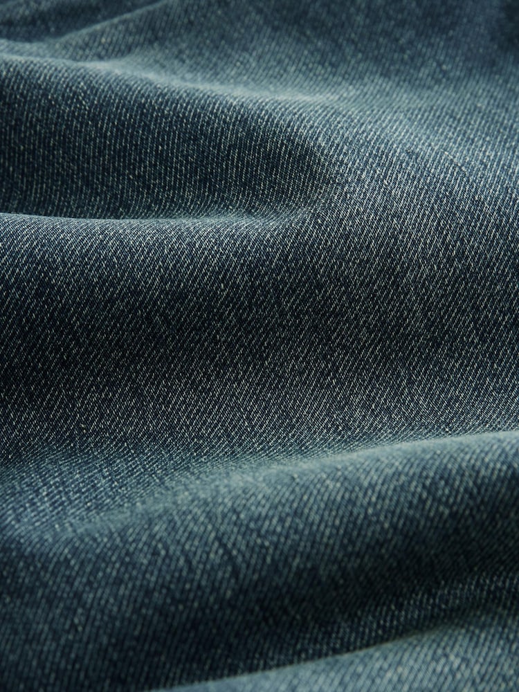 Dunkles Blau Vintage - Bequeme Stretch-Jeans - Bild 11 von 11