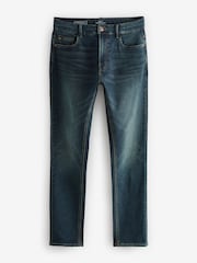 Dunkles Blau Vintage - Bequeme Stretch-Jeans - Bild 7 von 11
