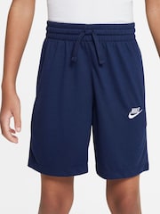 Nike Midnight Navy Club Jersey Shorts - Image 3 of 6