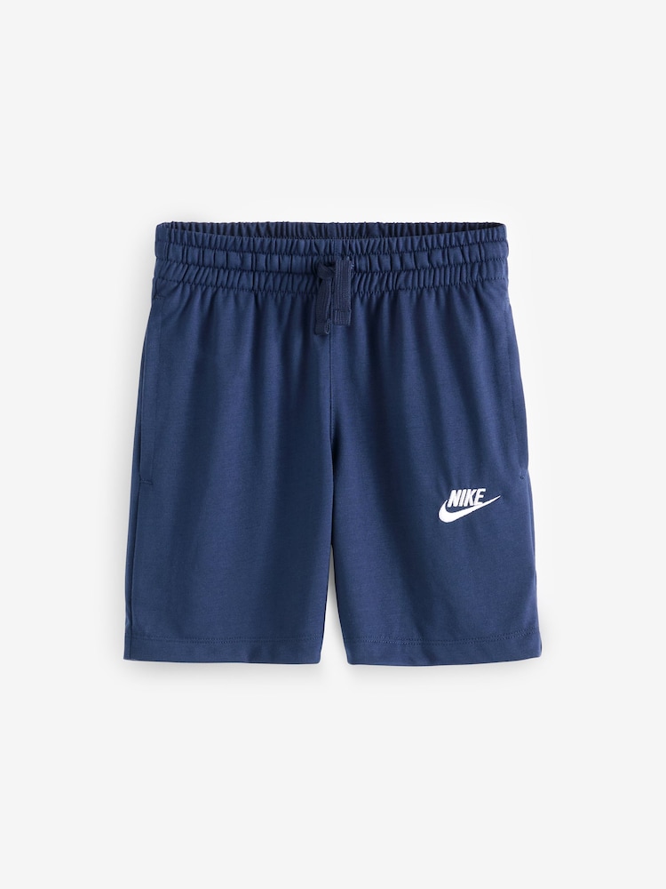 Nike Midnight Navy Club Jersey Shorts - Image 4 of 4