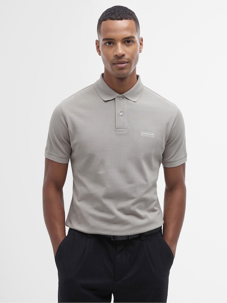 Barbour® International 100% Cotton Essential Polo Shirt - Image 1 of 6