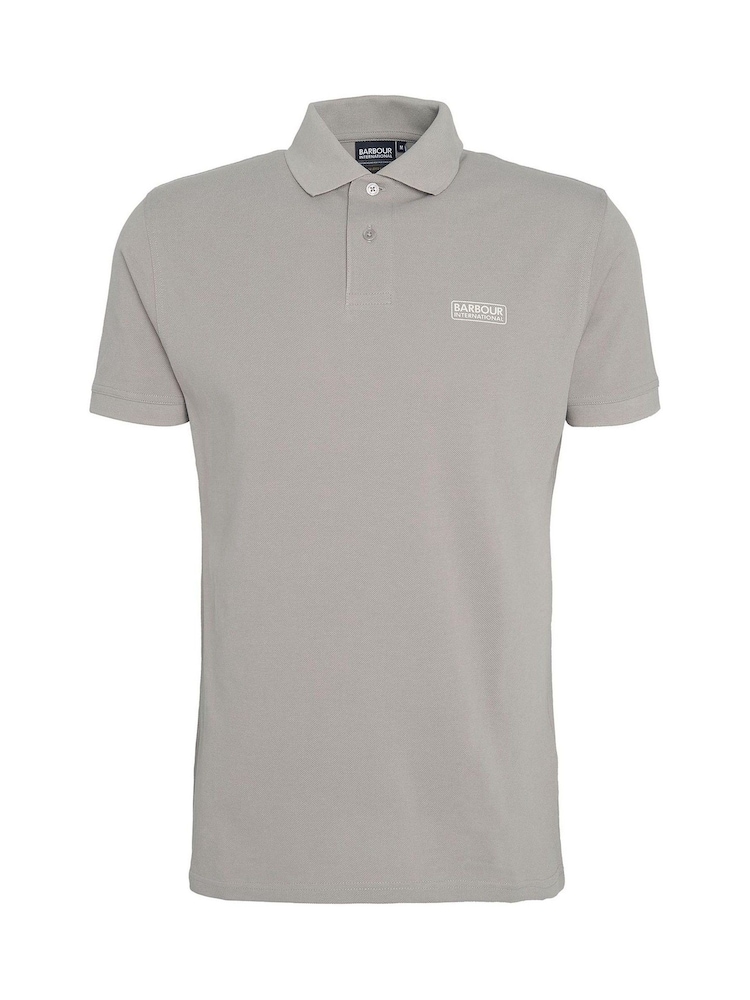 Barbour® International 100% Cotton Essential Polo Shirt - Image 6 of 6