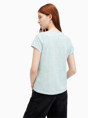 Синий - Футболка Allsaints Anns - Изображение 2 из 6