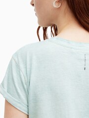 Синий - Футболка Allsaints Anns - Изображение 5 из 6