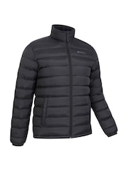Mountain Warehouse Black Mens Vista Water Resistant Padded Jacket - Image 2 of 5