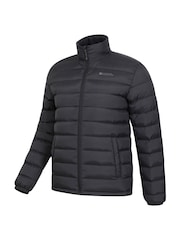 Mountain Warehouse Black Mens Vista Water Resistant Padded Jacket - Image 4 of 5