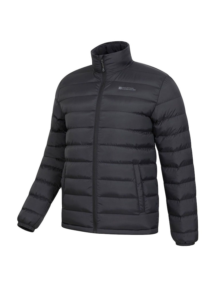 Mountain Warehouse Black Mens Vista Water Resistant Padded Jacket - Image 4 of 5