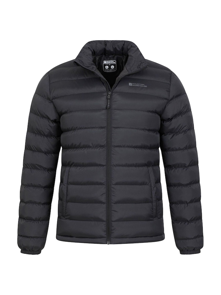 Mountain Warehouse Black Mens Vista Water Resistant Padded Jacket - Image 5 of 5