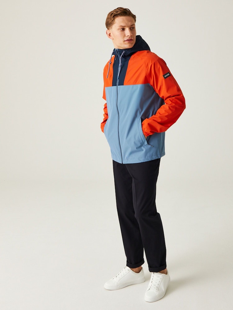Regatta Orange Belcastel Waterproof Hooded Jacket - Image 3 of 9