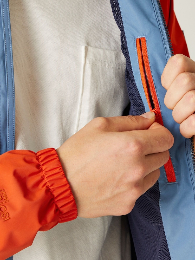 Regatta Orange Belcastel Waterproof Hooded Jacket - Image 6 of 9