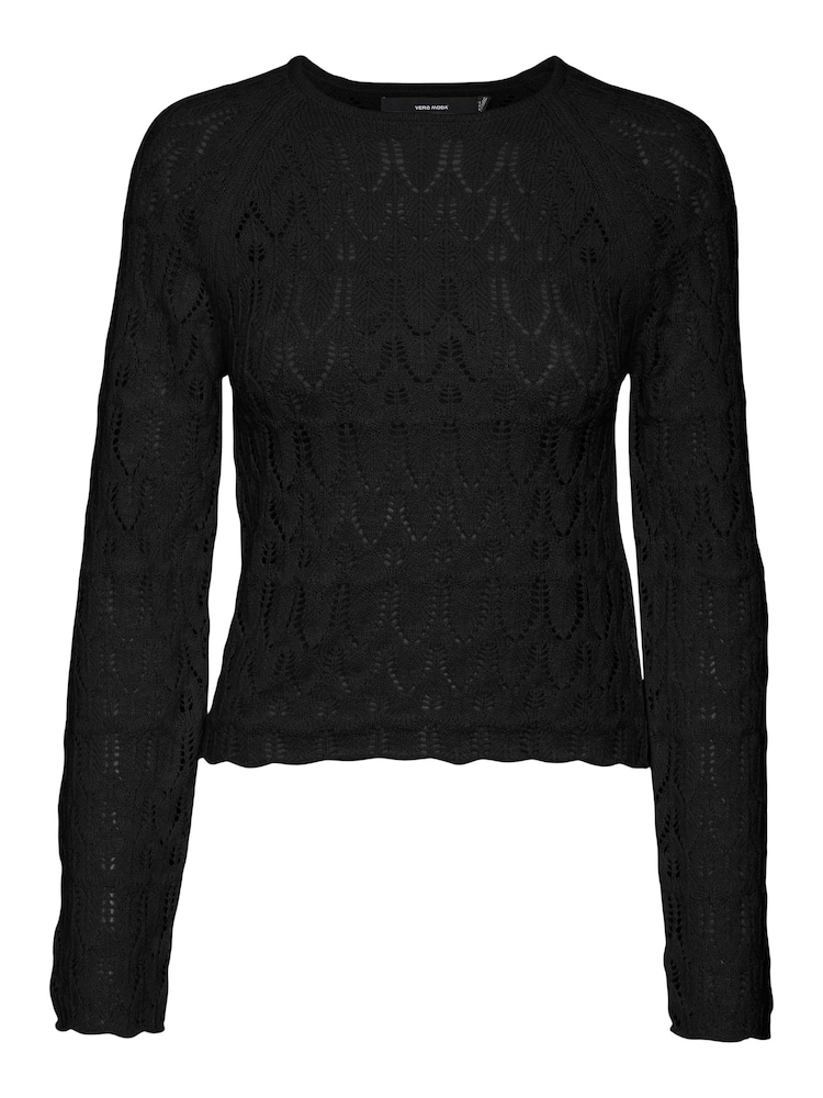 VERO MODA Gehäkelter, sommerlicher Pullover - Bild 6 von 6
