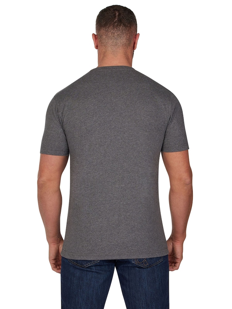 Raging Bull Grey Classic T-Shirt - صورة 2 من 3