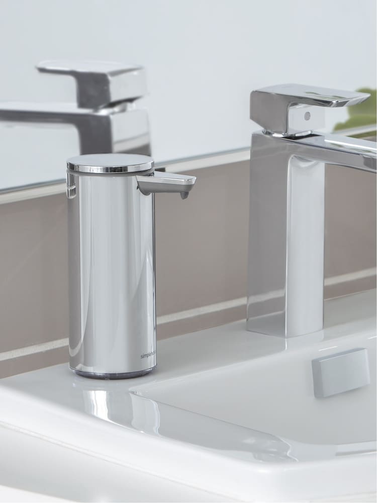simplehuman Silver Rechargeable Sensor Soap Pump 266ml - Image 1 of 5