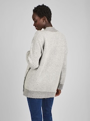 JoJo Maman Bébé Charcoal Grey Maternity And Nursing Turtle Neck Jumper - Image 2 of 4