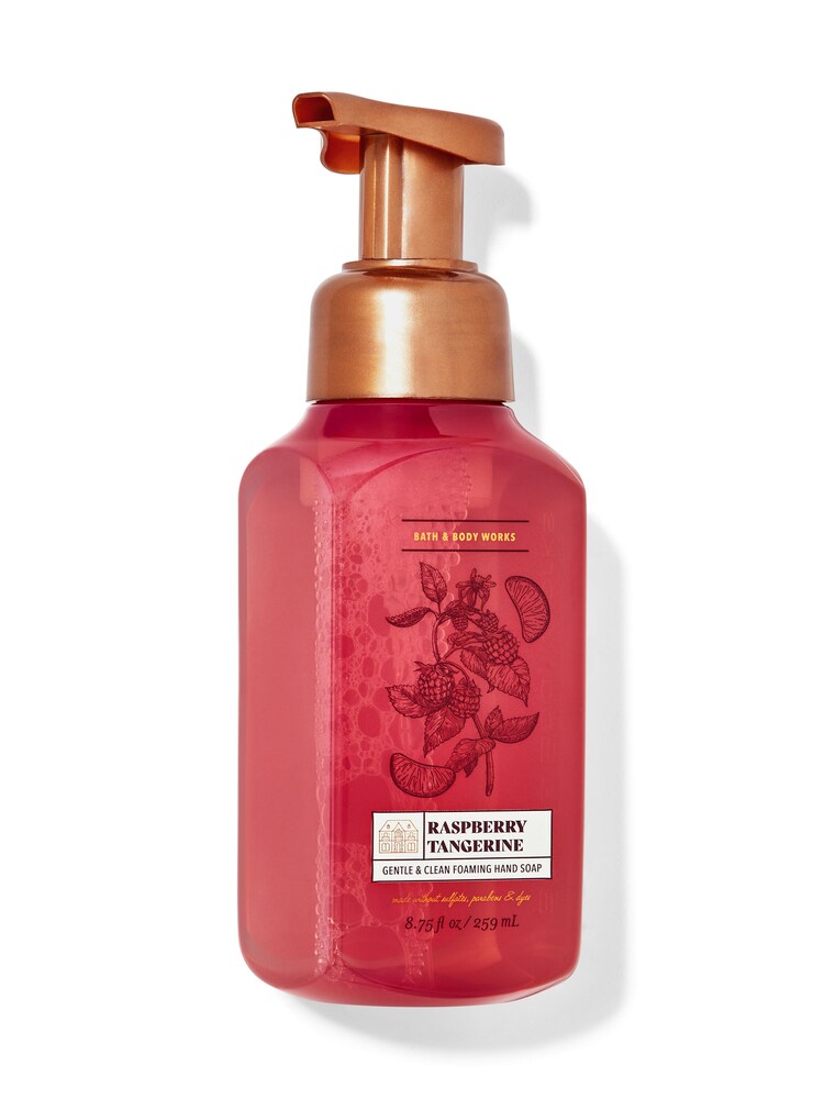 Bath & Body Works Raspberry Tangerine Gentle &amp; Clean Foaming Hand Soap 8.75 fl oz / 259 mL - Image 1 of 1