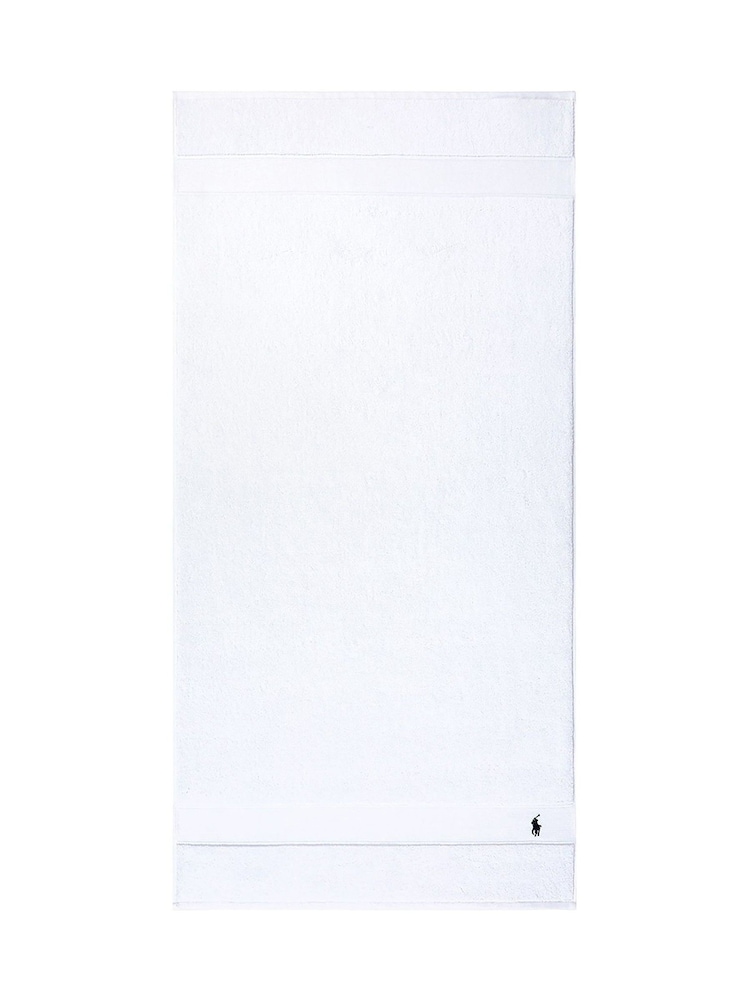 Ralph Lauren White Polo Player Towel - Image 2 of 4 Ralph Lauren White Polo Player Towel - Image 2 of 4