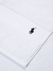 Ralph Lauren White Polo Player Towel - Image 3 of 4