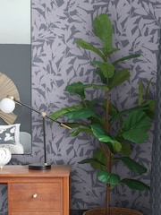 Graham & Brown Denim Shadow Play 10M Wallpaper - Image 4 of 4