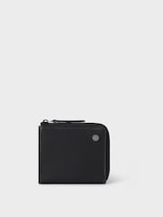 OSPREY LONDON The Business Class 3/4 Nylon Zip Around Black Wallet - Image 2 of 5