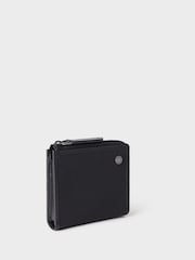 OSPREY LONDON The Business Class 3/4 Nylon Zip Around Black Wallet - Image 3 of 5