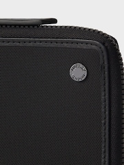 OSPREY LONDON The Business Class 3/4 Nylon Zip Around Black Wallet - Image 5 of 5