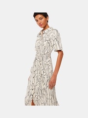 Whistles Bamboo Shoots Fontella White Dress - Image 3 of 6