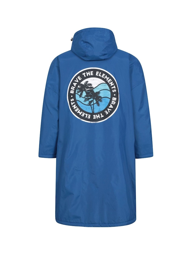 Mountain Warehouse Blue Mens Tidal Waterproof Changing Robe - Image 4 of 4