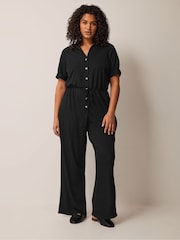 Negro - Evans Jersey Jumpsuit - Imagen 2 de 4