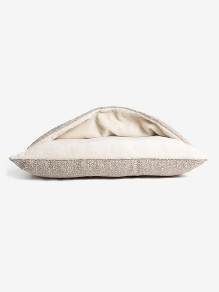 Lords and Labradors Mink Boucle Sleepy Burrows Dog Bed - Image 2 of 2